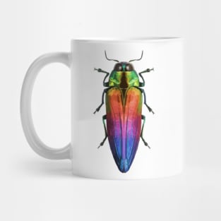 Jewel Beetle Digital Painting Mug